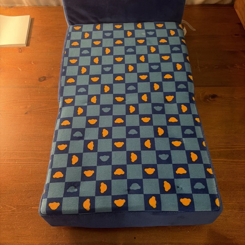 Blue Bear medium convertible stuffed chair plush for kids 14-24